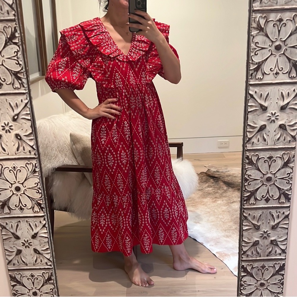 Zara Eyelet Dress NWOT, S
